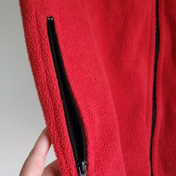 Patagonia Sur Red Fleece Vest • Full Zip • Outdoor Hiking Layer • Unisex - Picture 6 of 6